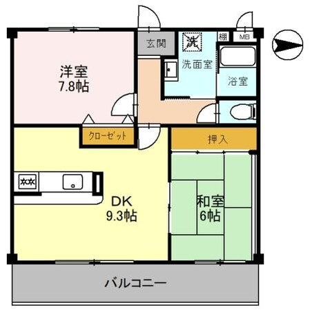 ソレーユ関西の物件間取画像